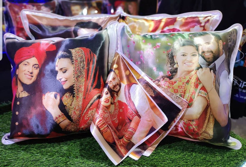 Customized photo pillow