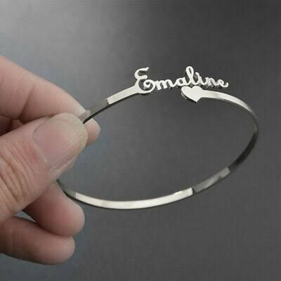 Customized name bangle